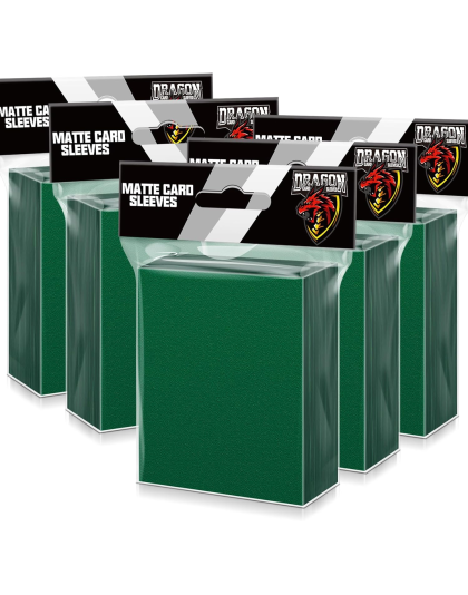 Green 100 Pcs Card Sleeves